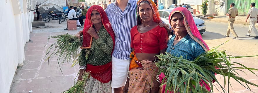 Visite à pied spirituelle avec cérémonie de Puja - La route de Pushkar