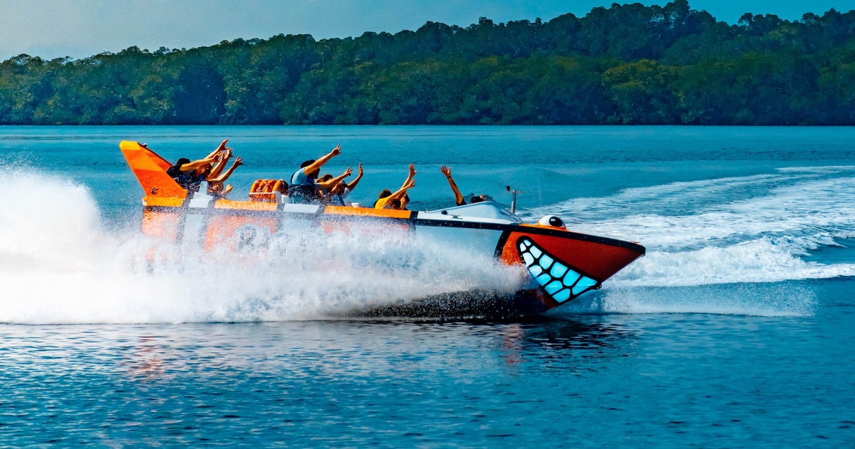 Cairns 35Minute Jet Boating Ride GetYourGuide