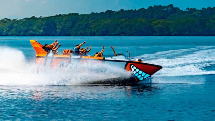 cairns 35minute jet boating ride