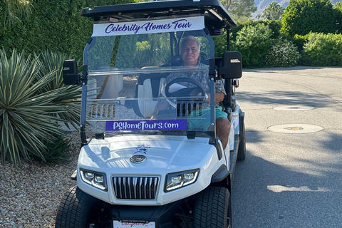 Palm Springs: Celebrity Homes Guided Electric Cart Tour Explore Palm Springs Celebrity Homes in Style