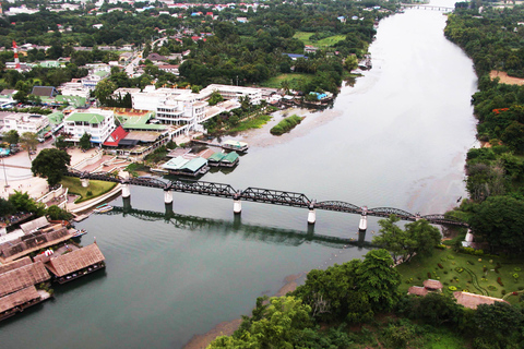 Da Bangkok: tour privato della ferrovia della morte e del ponte sul fiume Kwai