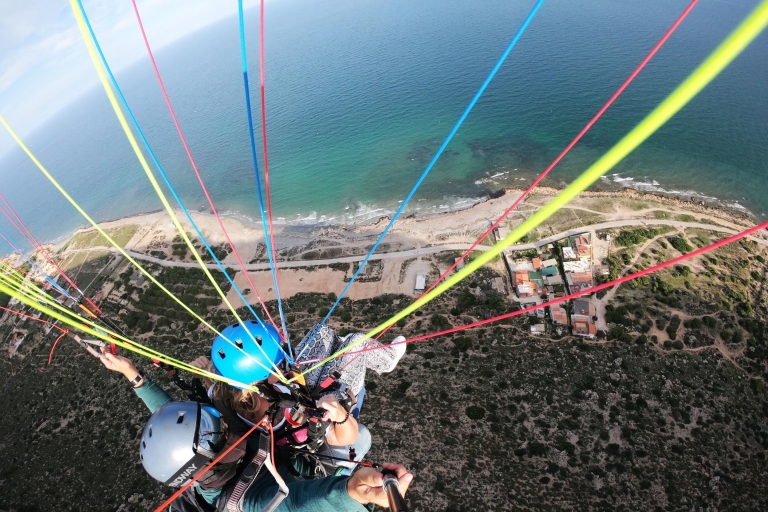 Alicante en Santa Pola: tandem-paraglidingvluchtAlicante: tandemvlucht paragliding