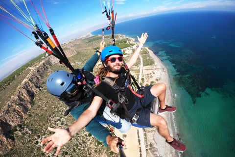 Alicante et Santa Pola : Vol en parapente en tandemAlicante : vol en parapente tandem