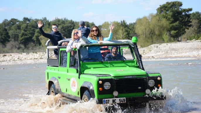 from alanya obacay river jeep safari and picnic lunch