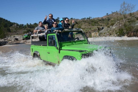 Ab Alanya: Obacay Fluss Jeep-Safari mit Picknick-Mittagessen