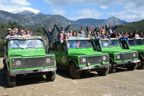 From Alanya: Obacay River Jeep Safari and Picnic Lunch