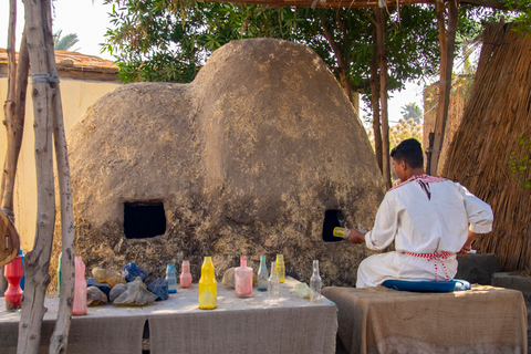 Le Caire : Visite privée du village pharaonique avec transfert et déjeunerVisite avec billets et déjeuner