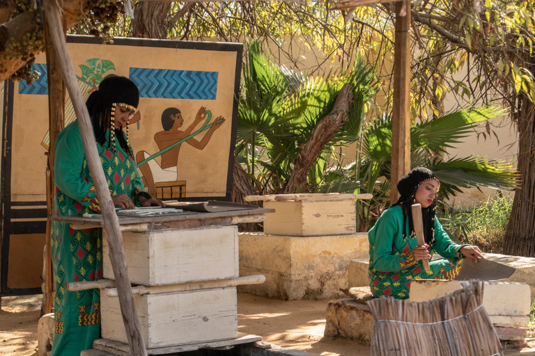 El Cairo: Tour Privado de la Aldea Faraónica con Traslado y AlmuerzoVisita con tickets de entrada y comida