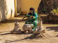 Cairo, tour privato del villaggio faraonico con abbronzatura e pranzo - Housity