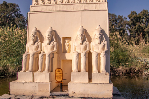 El Cairo: Tour Privado de la Aldea Faraónica con Traslado y AlmuerzoVisita sin ticket de entrada y comida