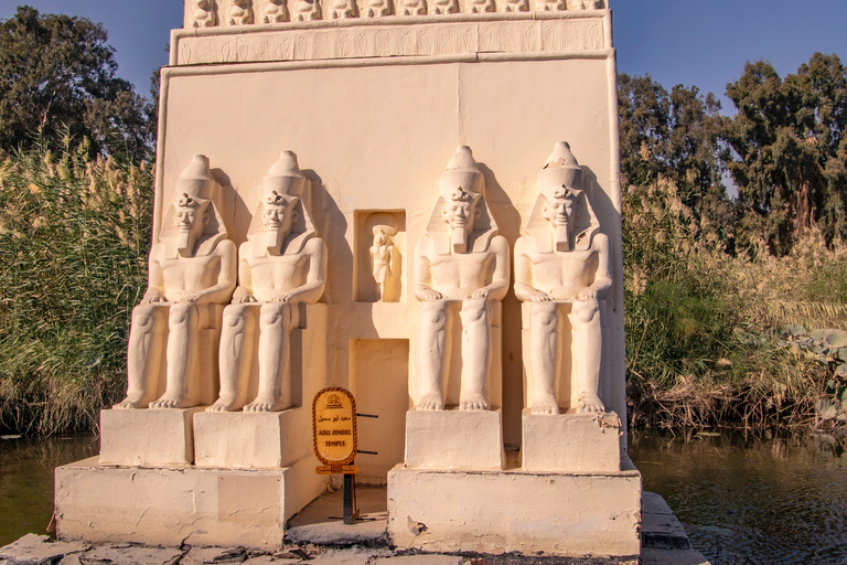 Cairo: Tour particular pela vila faraônica com traslado e almoçoTour com ingressos e almoço