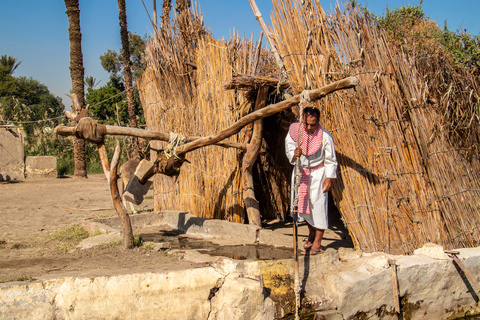 Le Caire : Visite privée du village pharaonique avec transfert et déjeunerVisite avec billets et déjeuner