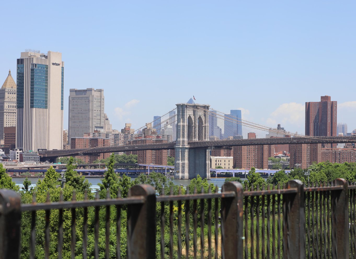 Fra Manhattan: 2-timers cykeltur over Brooklyn Bridge