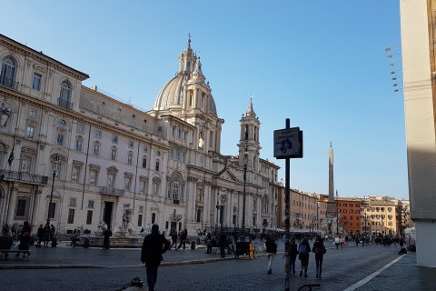 Rome : visite matinale des fontaines et places avec déjeunerVisite en français