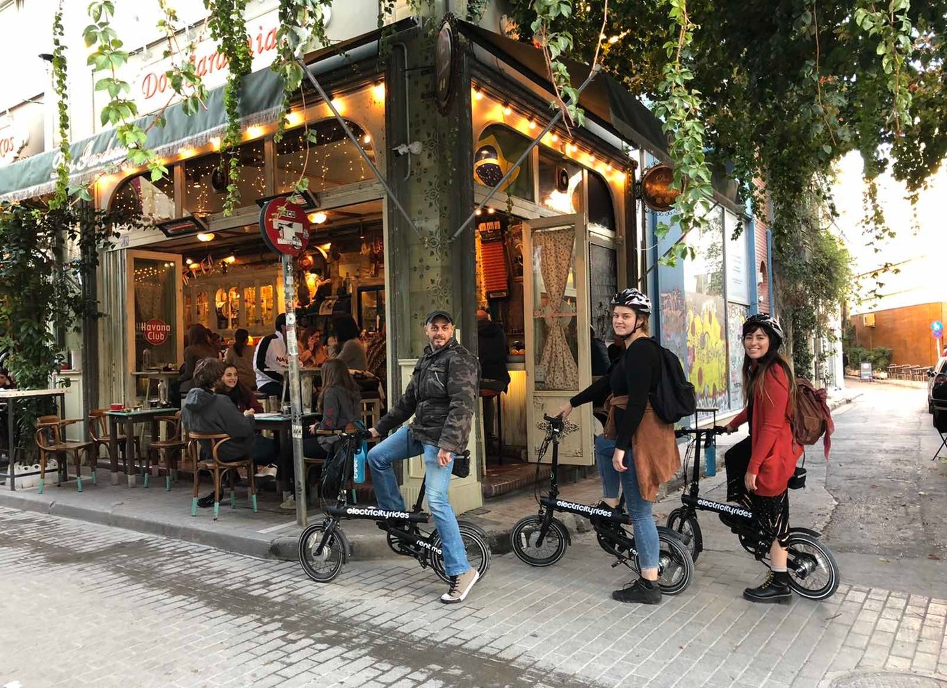 Athen: Oplev byrundvisningen på elektrisk cykel