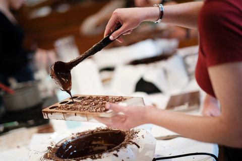 Bruxelles: laboratorio di 2 ore e 30 minuti di lavorazione del cioccolato belga