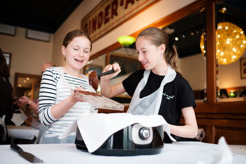 Bruxelles : atelier de fabrication de chocolats