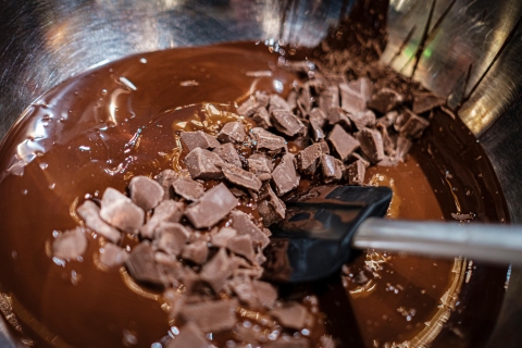 Bruxelles : atelier de fabrication de chocolats