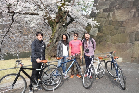 Excursion à vélo de 5 heures à Tokyo et Edo avec déjeunerTokyo : 5 heures de cyclisme historique avec déjeuner