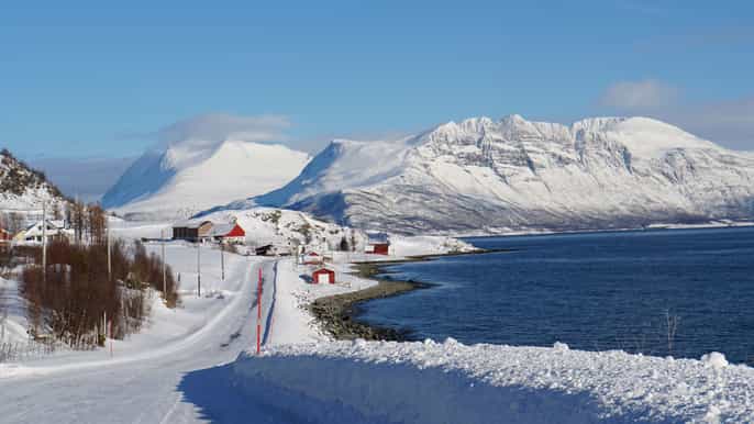 tromsø fullday fjord tour by van