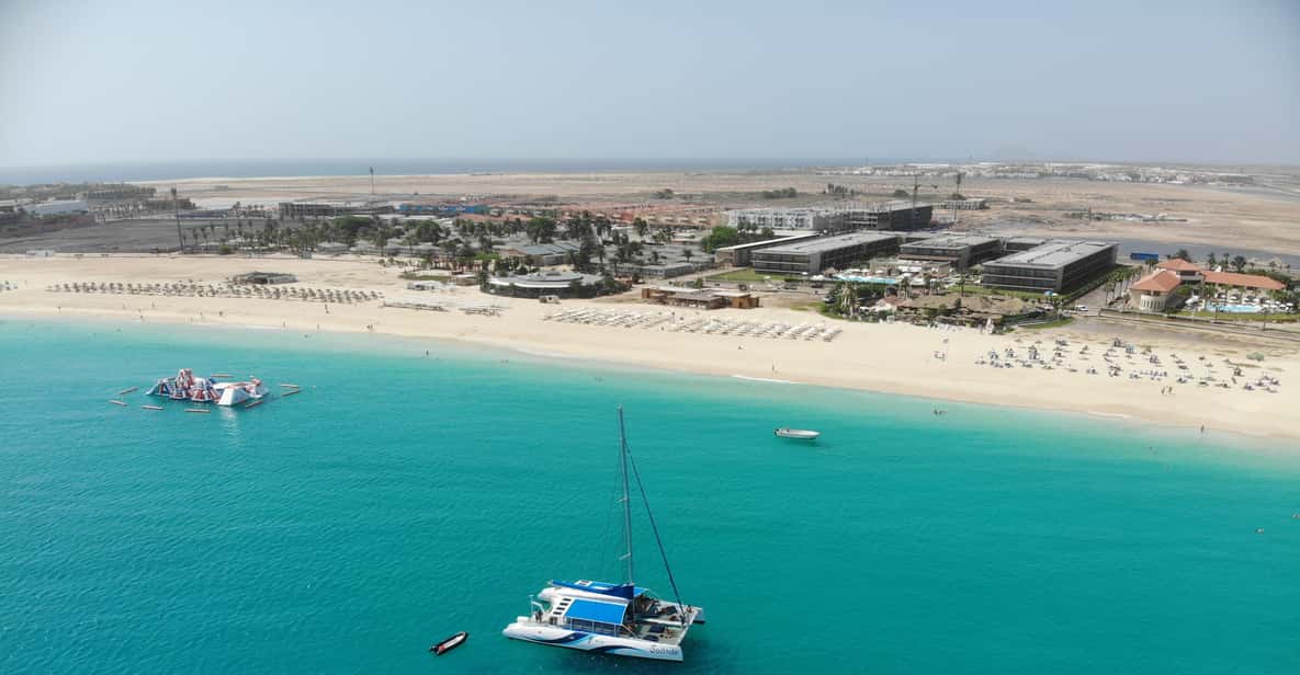 Sal: All-Inclusive Half-Day Lounge Catamaran Cruise