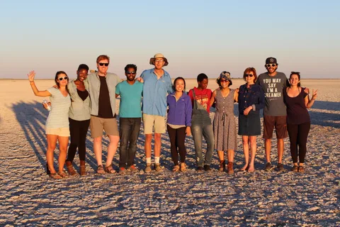 Da Kasane: Dormire sotto le stelle al Makgadikgadi Pan