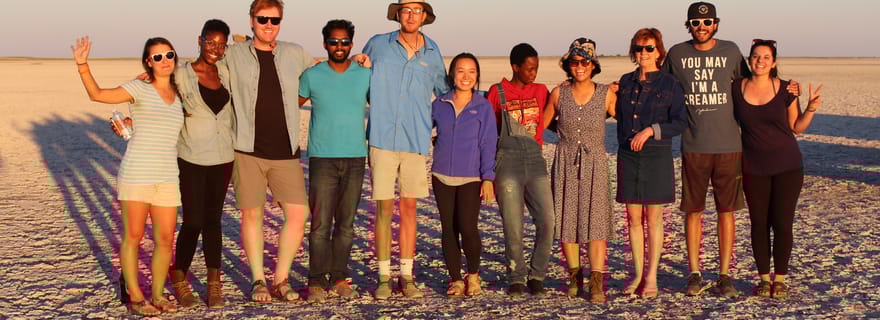 Depuis Kasane : Dormir sous les étoiles à Makgadikgadi Pan