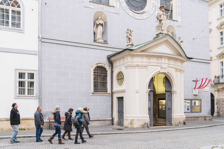 Vienne: promenade éducative explorant le sans-abrismeTour au Deutsch ab Bäckerstraße