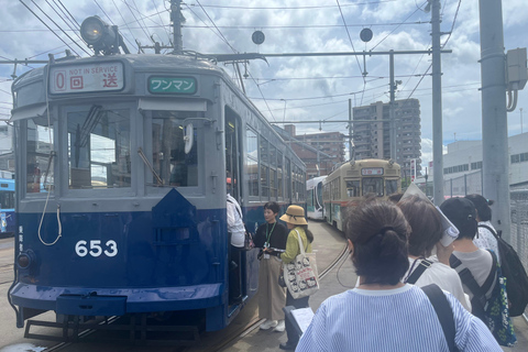 Hiroshima/Tren bombardeado 653＆VR Recorrido por el Parque Conmemorativo de la Paz