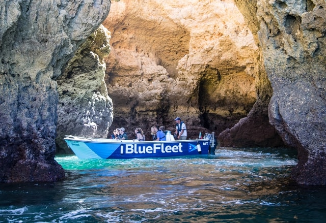 Visit From Lagos Boat Cruise to Ponta da Piedade in Salema