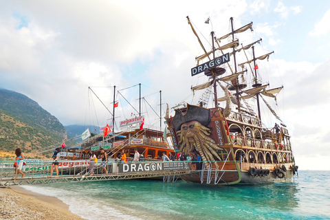 Oludeniz: visite de la vallée des papillons et croisière sur l'île Saint-Nicolas