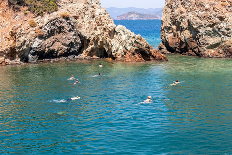 Oludeniz: visite de la vallée des papillons et croisière sur l'île Saint-Nicolas