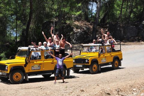 From Fethiye: Jeep Safari to Saklikent Canyon with Lunch