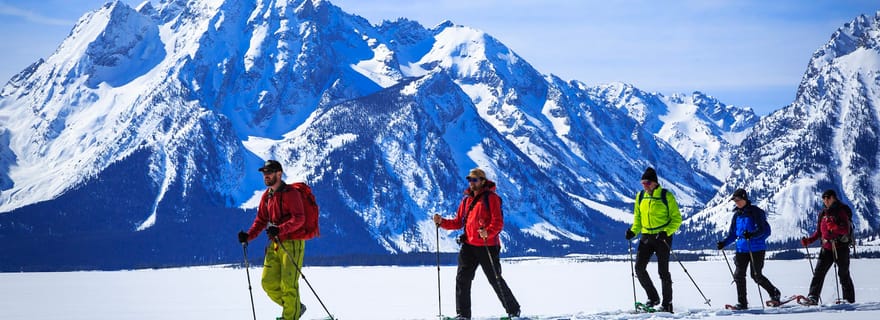 Parc national de Grand Teton : randonnée facile en raquettes (4 heures)