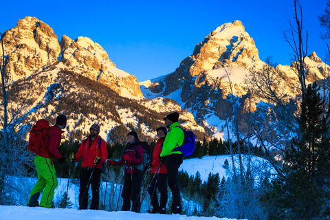 Grand Teton National Park: 4-Hour Easy Snowshoeing Tour Private Tour up to 5 Guests