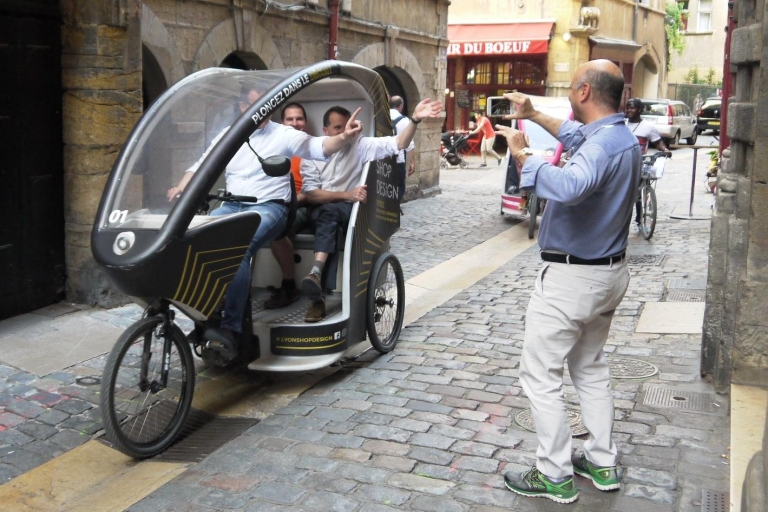 Lyon: 1 or 2-Hour Pedicab Tour Lyon: 2-Hour Pedicab Tour