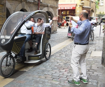 Lyon: 1 or 2-Hour Pedicab Tour