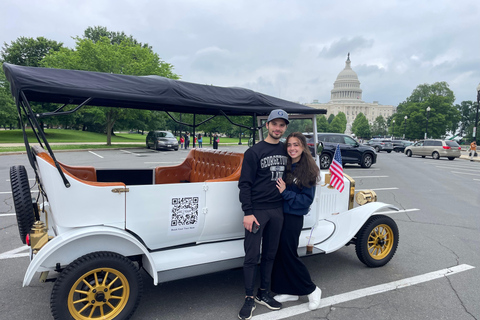 Washington, DC: Tour dei monumenti e dei memoriali in auto d&#039;epoca