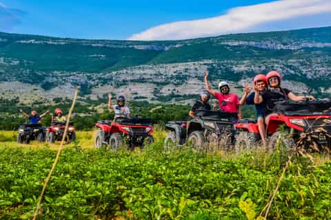 Van Split: ATV Quad Bike Mountain Tour
