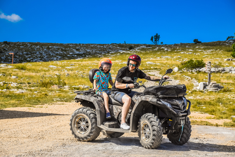 From Split: Cetina Family Quad Tour with Picnic Single Rider