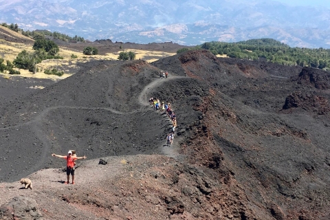Etna : trek aux cratères de l'éruption de 2002