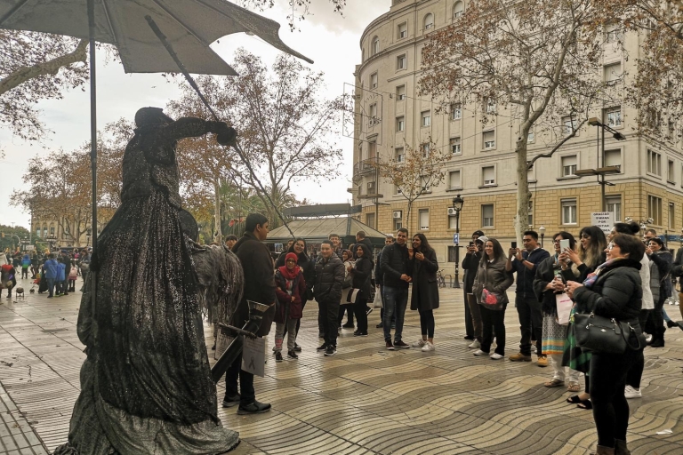 Barcelone : visite guidée de 2 heures des points forts de la ville privée