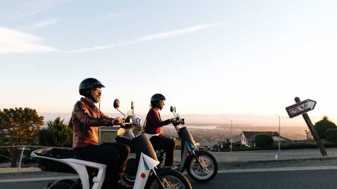 monterey scenic halfday selfguided electric scooter tour