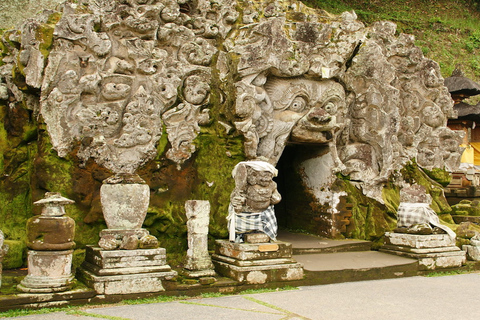 O melhor da região central de Bali: Cachoeira, caverna de elefantes e campos de arrozOpção Premium Particular