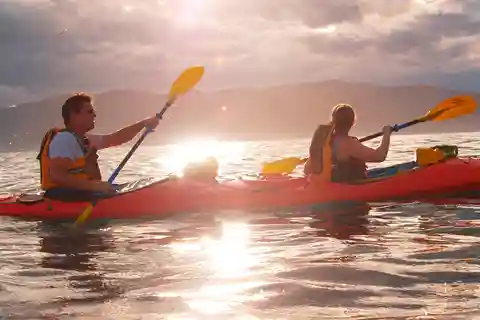 Kaikoura : Excursion en kayak au coucher du soleil en soirée