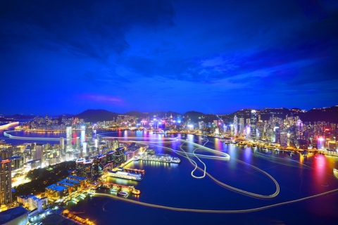 Hong Kong: Observatoire Sky100 avec forfaits vins et boissonsObservatoire Sky100 et forfait boissons non alcoolisées