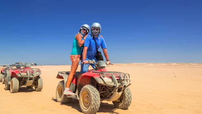 sharm el sheikh safari in quad giro in cammello e tour