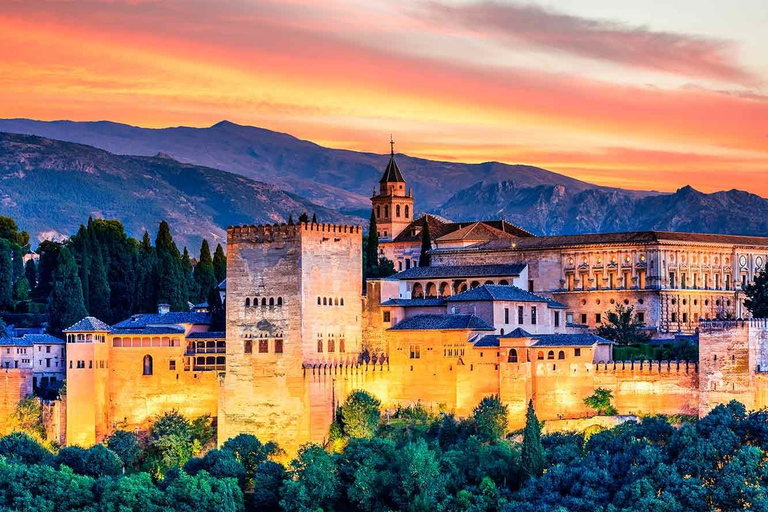From Seville: Private Excursion to the Alhambra Private Tour in Spanish