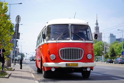Warschau: Highlights Geführte Retro-Bus-Tour