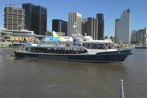 Buenos Aires: excursión a Tigre en barco y tour de la ciudadTour con recogida en el centro de Buenos Aires